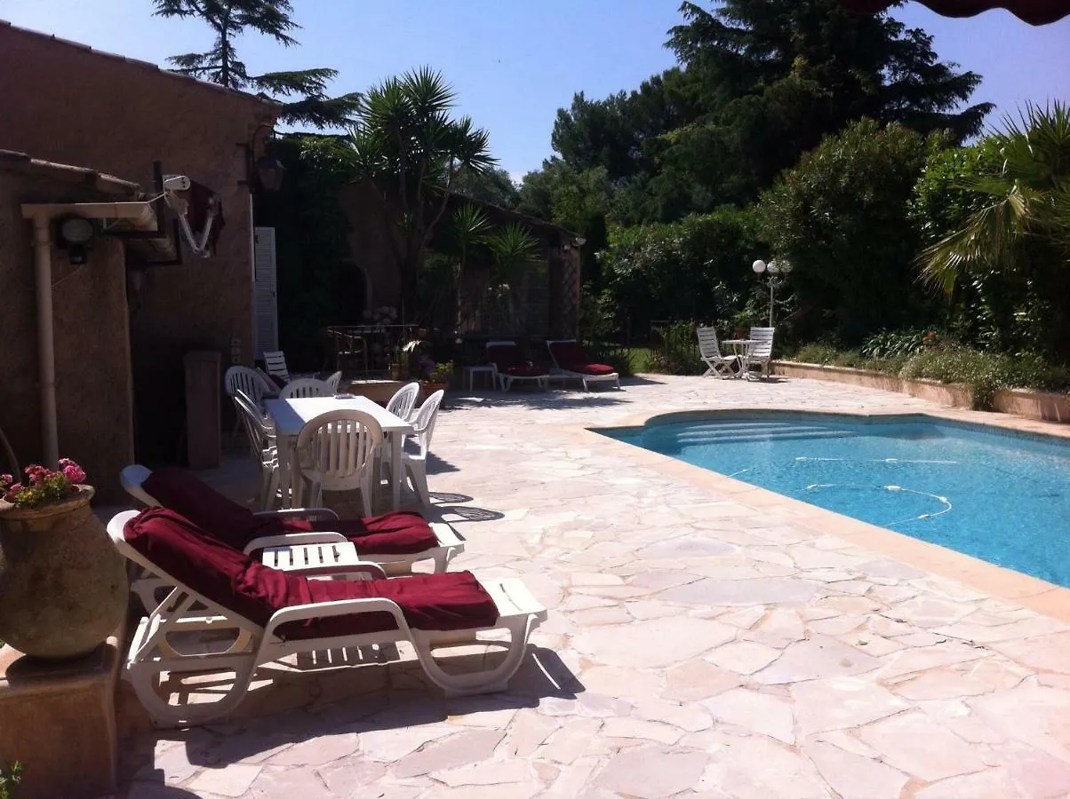 ** Couette-café Villa l'Air du temps Juan-les-Pins France